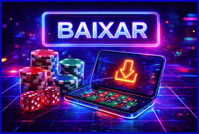 Imagem promovendo o app oficial da 656BET para mobile